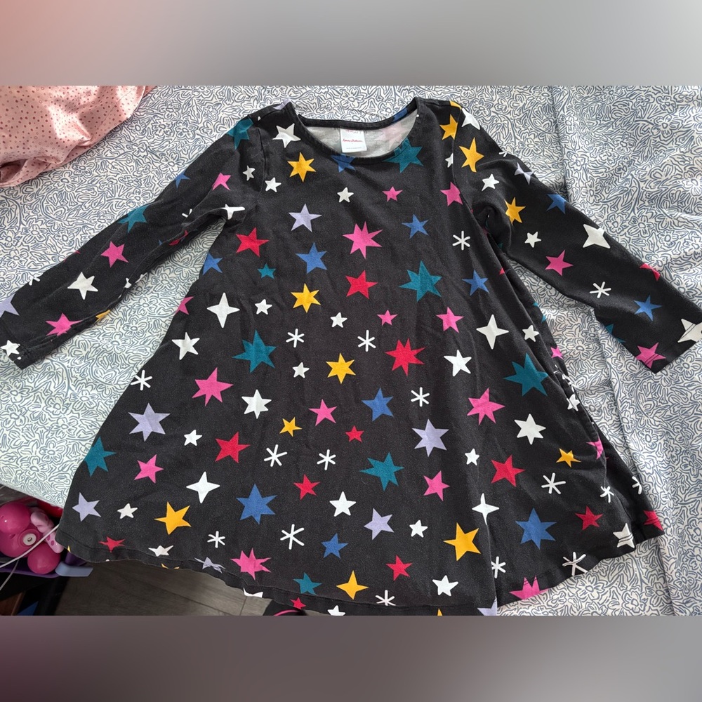 Long sleeve star dress